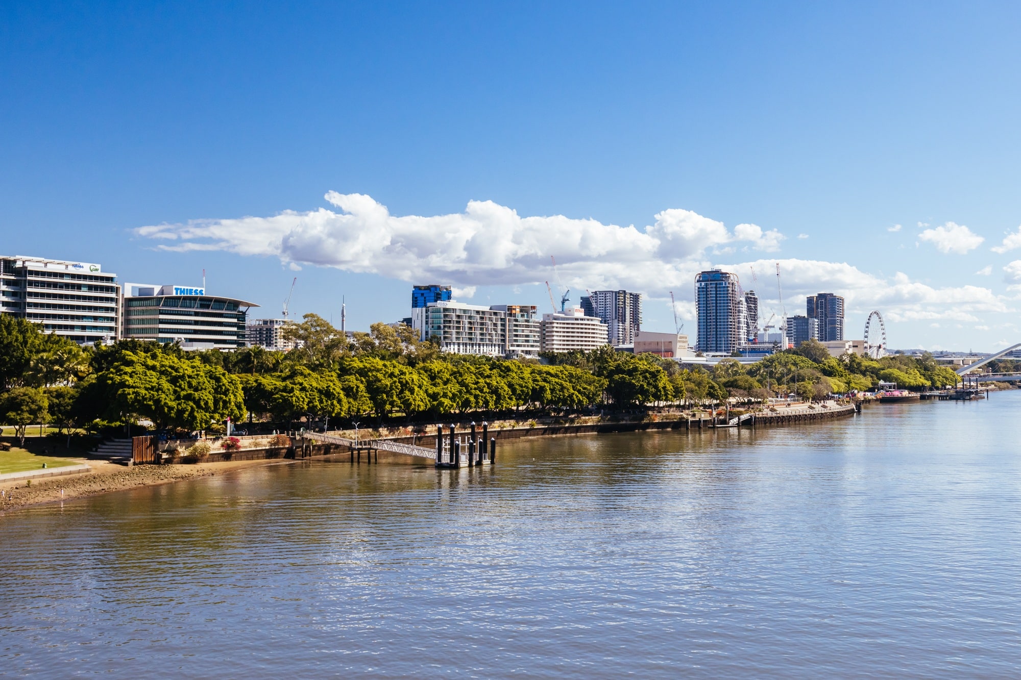 Southbank View in Brisbane Australia